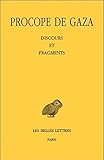 Procope de Gaza, Discours et Fragments (Collection Des Universites De France Serie Grecque) (French Edition)