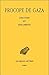 Procope de Gaza, Discours et Fragments (Collection Des Universites De France Serie Grecque) (French Edition)
