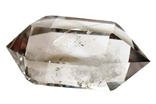Cristal de roche à double extrémité en quartz de haute pureté DNM