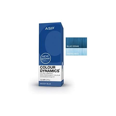 Affinage Moody Blue Hair Dye 150ml Cover