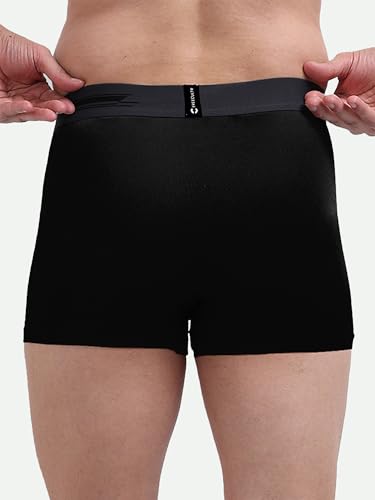 Freecultr Men's Black Airsoft Trunk Underwear 2-Pack Pack of 2 - Image 3