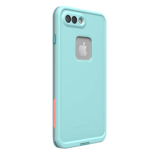 Lifeproof Frē Series Waterproof Case For Iphone 8 Plus & Iphone 7 Plus (Only) - Non-Retail Packaging - Wipeout (Blue Tint/Fusion Coral/Mandalay Bay) #TOP6