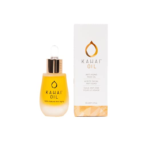 Kahai Oil Natural Anti Aging Face & Body Oil 100% Pure Cacay Cold Pressed Reduce Wrinkles & Fine Lines, Firms Skin, Elasticity Deep Hydration For Face, Neck, Decollete, Hands, Hair All Skin Types 30ml