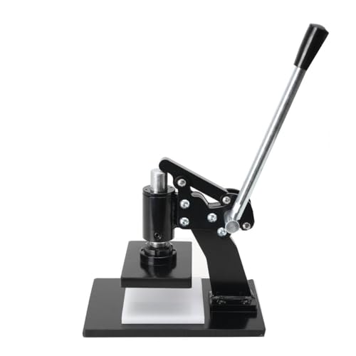 YILIKISS Hand Leather Craft Cutting Machine, Fabric Paper PVC Sheet Plate Die Cutter, Max. 18mm/ 0.7in Pressure Stroke Manual Leather Embossing Machine for Various of Materials