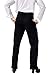 Men's Retro 70S Disco Fever Black Flared Pants Adult Vintage Trousers Bell Bottoms,42-44