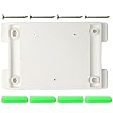 ANDRESLAD CD Player Befestigungsplatine Wandhalterung aus Robustem Material Verschleißfestes Player Installationsteil in Weiß Ersatzteil Halterung Zufällige Zufällige Farbe