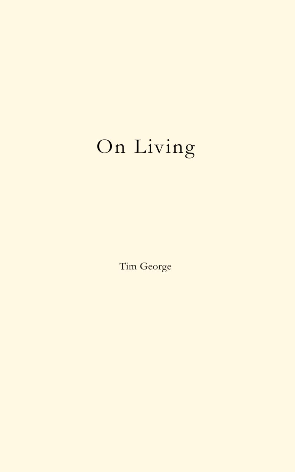 On Living (The On Series)