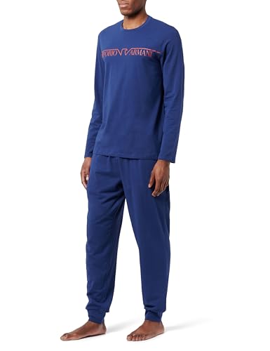 Armani Exchange Emporio Armani Men's Megalogo Long Pajamas