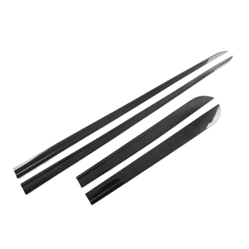 トヨタ カムリ 2024 2025 用 カーアクセサリー カーボンファイバー ドアサイドラインストリップ ボディスカートモールディングトリム カースタイリング