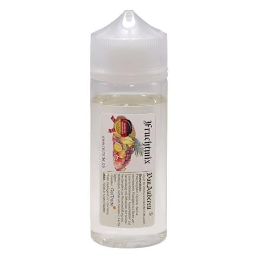 100 ml VanAnderen Liquid für Aroma-Verdampfer und Diffusoren in Chubbyflasche Fruchtmix