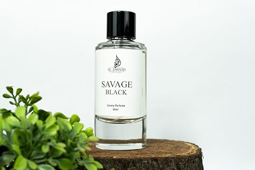 Image of Luxury Perfume for Man, Men Perfumes Fragrance 80ml Men's Eau De Parfum Travel Size, Savage Black Spray, Uae Scent Long Lasting Smell