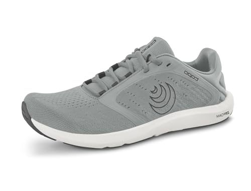 Topo Athletic Men's Lightweight Comfortable 0MM Drop ST-5 Road Running Shoes, Athletic Shoes for Road Running, Grey/White, Size 11