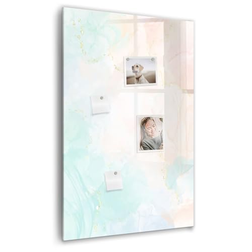 Tableau magnétique en verre idéal bureau maison cuisine pour l'organisation familiale
