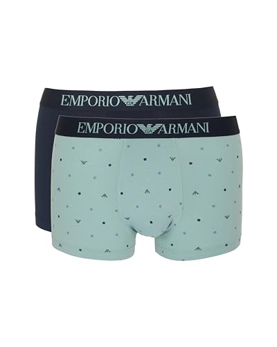 Emporio Armani Men's Classic Logo Band 2 Pack Trunk