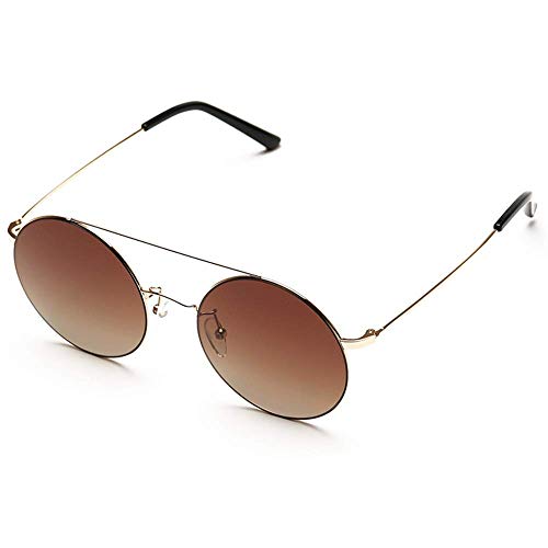 Lunettes de soleil de conduite polarisées classiques monture métal hommes femmes CFWSHJ
