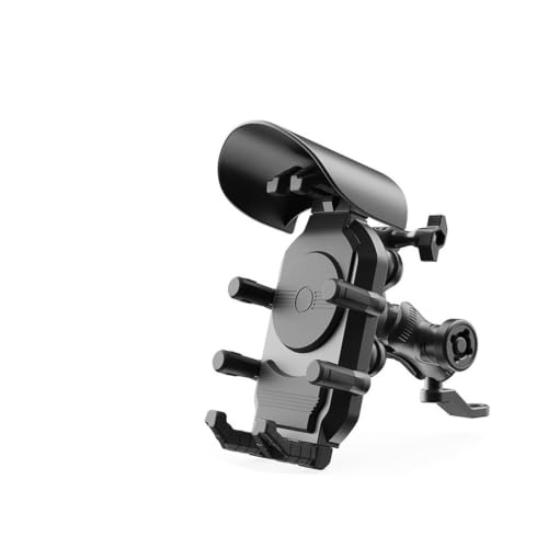 Support de téléphone de moto antichoc pour guidon stable sans vibrations
