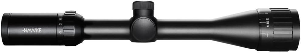 HAWKE Vantage 4-12x40 AO 1in Mil-Dot Riflescope with Matchmount 1in 2pc Double Screw Mounts