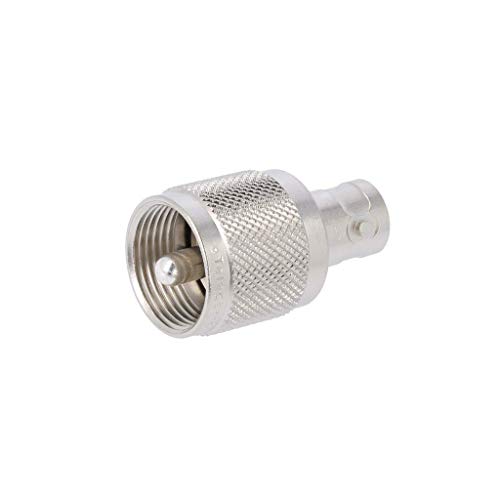 Adaptateur UHF mâle BNC femelle droit Telegärtner J01008A0801
