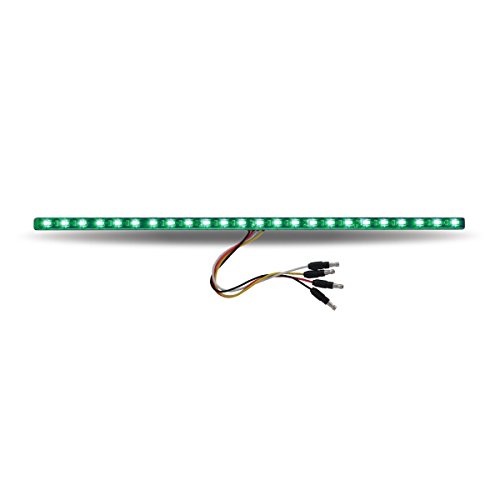 Tira LED Dual Revolution 17" Ámbar/Verde con Cinta 3M miniatura 2