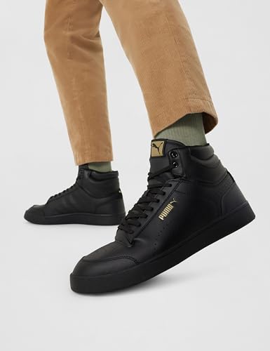 Image of Puma Mens Shuffle Court Zest Mid Sneaker
