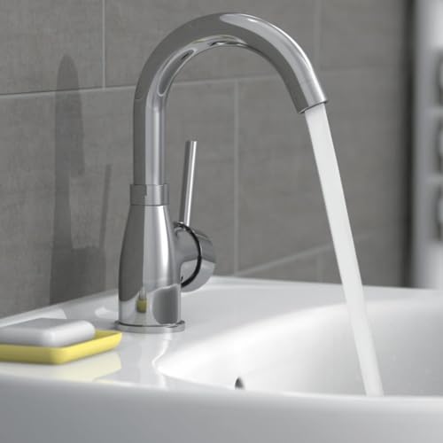Mitigeur lavabo EISL FUTURA NI075FUTCR chrome avec bec orientable 360 - 3