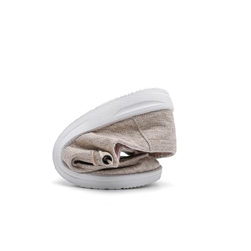 Image of betyswear Womens Loafers Women Shoes Casual Slip-On Canvas Shoes Breathable Lightweight Boat Shoes for Women