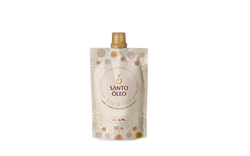 Santo Oleo Oleo De Coco Extra Virgem Da Polpa Pouch 100Ml (1087)