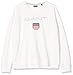 Produktbild GANT Damen Shield Logo C-Neck Sweat Sweatshirt, Elfenbein (Eggshell 113), Large (Herstellergröße: L)