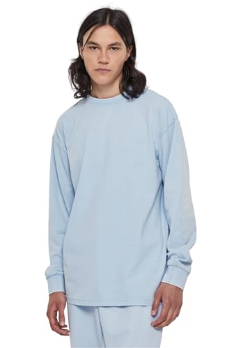 Longsleeve heavy boxy acid wash Urban Classics pour homme en coton épais