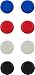 Produktbild Speedlink STIX Controller Cap Set  Aufsätze für Analog-Sticks für Controller der PlayStation 4 und PlayStation 5, mehrfarbig, blau, rot, weiß, schwarz