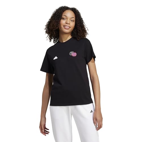 T-shirt graphique d'été House of Tiro adidas femme pour look sport et coton confort