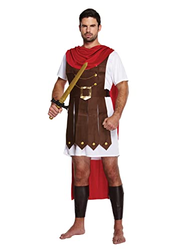 Hombre Adulto Romano General Gladiador Espartano Luchador Disfraz U36403