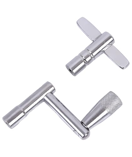 Drum Key, Metal Drill Key with T-Shape and Z-Shape Design, Drum H...