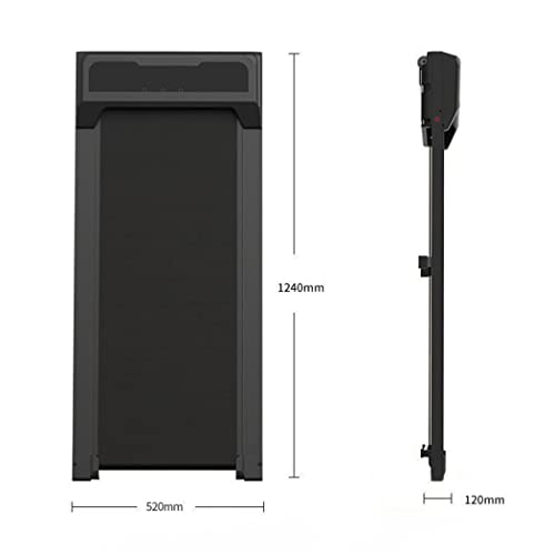 Caminadora plegable 2 en 1 con motor 2.25 hp miniatura 4