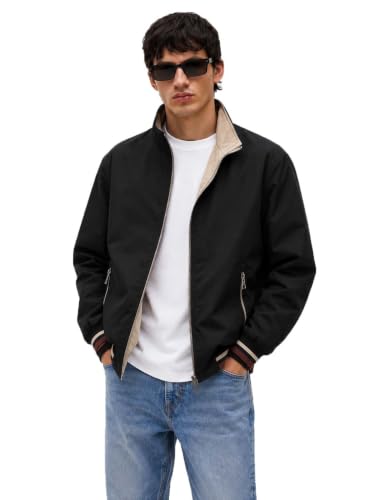 Image of Lymio Men's Casual Bomber Jacket | Lightweight Polyester Windcheater | Full Sleeve Regular Fit Outdoor Jacket(1-J-04-06)