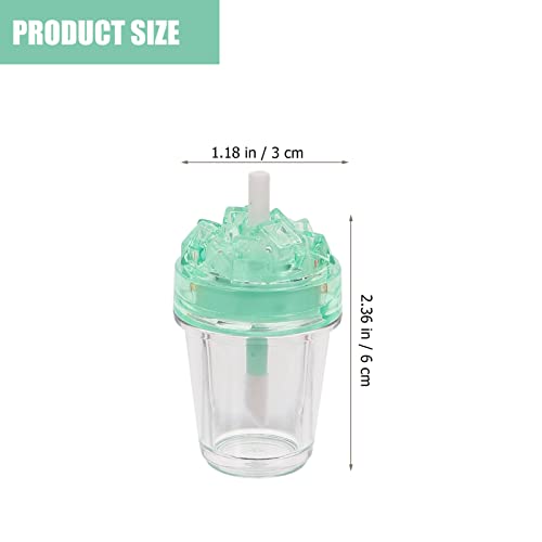 iplusmile Refillable Lip Gloss Containers 7Pcs Empty Lip Balm Tubes with Transparent Design for Diy Gloss Making and Travel Cosmetic Storage