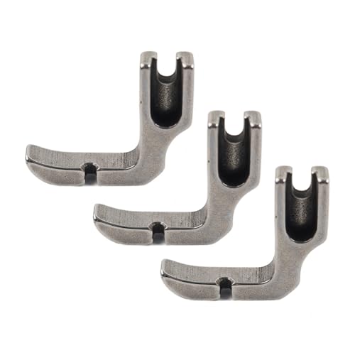 Juego 3 Pies Prensatelas 1/8" 3/16" 1/4" Para Máquinas Industriales miniatura 2
