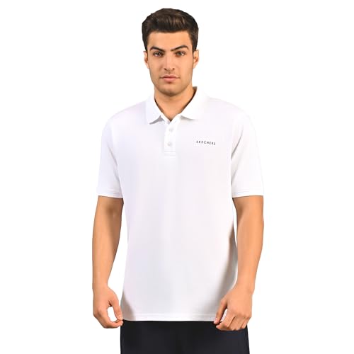 Image of Skechers Men Cotton Regular Fit Core Polo