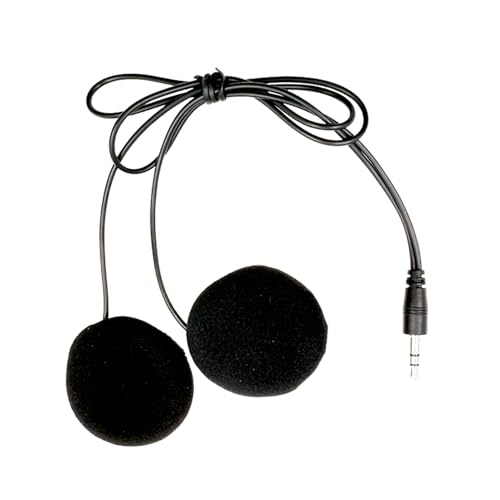Auriculares para moto y micrófono de casco compacto para comunicación deportiva en motocicleta