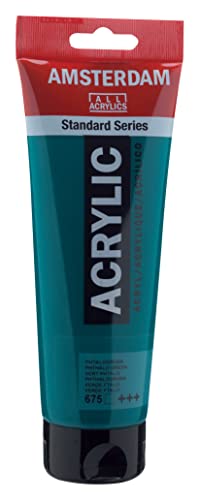 Amsterdam Standard Series Acrylfarbe Tube 250 ml Phthalogrün 675 (17126750)