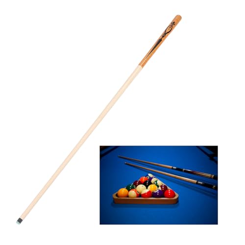Taco de billar corto en arce 105 cm, punta 14 mm, 2 piezas miniatura 5