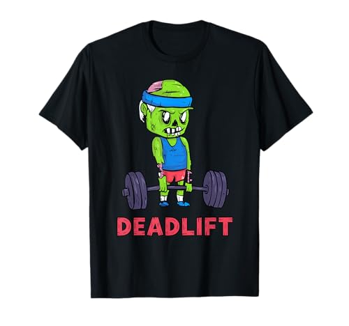 The Rise of Halloween-Themed Fitness Classes and Obstacle Courses 5 Funny Zombie Deadlift Gym Workout Fitness Halloween Costume T-Shirt