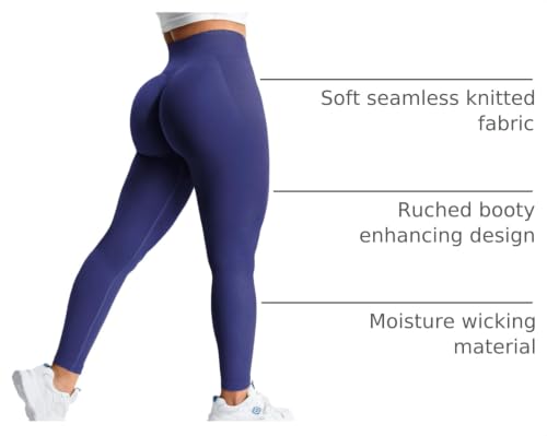 Image of YEOREO Boost Amplify Leggings for Women Seamless Scrunch Leggings | High Waist, Scrunch, Yoga, Athletic