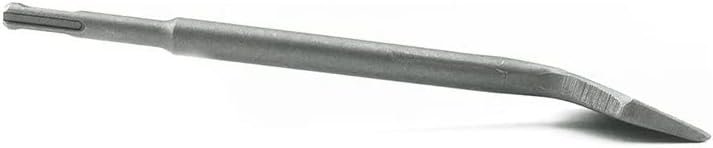 Wide Cranked Angled Bent Tile Scraper Removal Chisel Bit Thinset Scraper (3X10 Inch) - (Color: Silver)