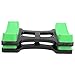 Gavigain Dumbbell Bracket Mat,1Pair ABS Dumbbell Rack,Dumbbell Storage Frame Stand Floor Protection Holder Fitness Equipment S