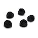 Bulk Buy: Darice DIY Crafts Acrylic Pom Poms Black 1 inch 40 pieces (6-Pack) 10177-90