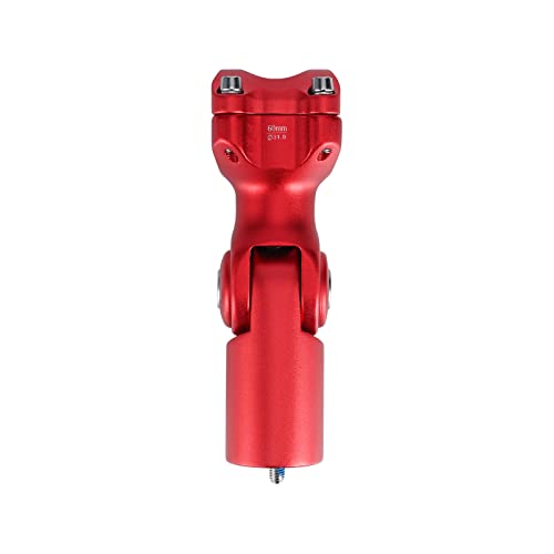 Cysky 31.8 Stem 60Mm 80Mm 93Mm Adjustable 0-90 Degree Mtb Stem Mountain Bike Stem Riser Bicycle Handlebar Stem For Mountain Bike Road Bike Bmx City Cycling (Red, 60Mm) #TOP4