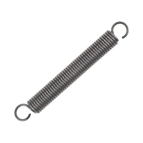 1pcs Wire Diameter 2mm Outer Diameter 10-22mm Tension Spring Open Hook Spring Length 210-500mm Double Hook Spring, 2x21x210mm Cover