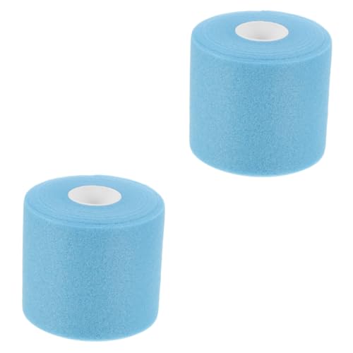 Healeved 2 Rolls Sports Tape Prewrap Pre Athletic Tape Purple Pre Wrap for Volleyball Tape for Knee Ankle Thigh Tape Athletic Tape for Fingers Elastic Sports Tape Bulk