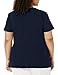 HeartSoul Women's Pitter-Pat V-Neck Scrubs Shirt, Navy, X-Large